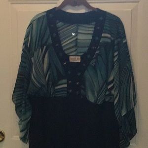 Ladies Robbie Bee Beaded Dress 1X